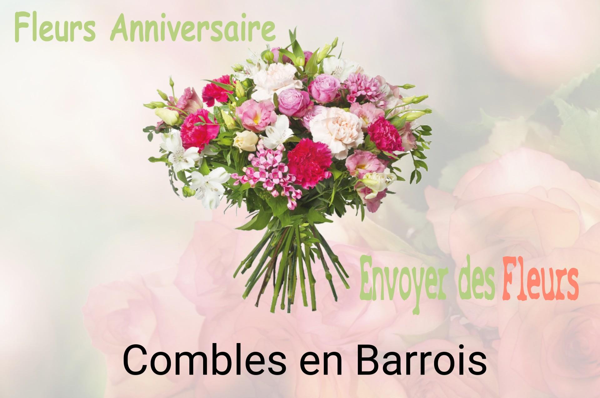 Bouquet de fleurs d’anniversaire livré à Combles-en-Barrois